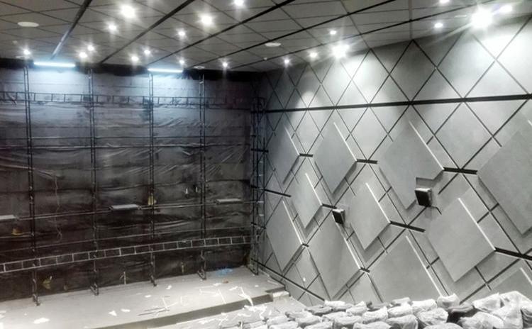 山東菏澤電影院聚酯吸音板聲學工程