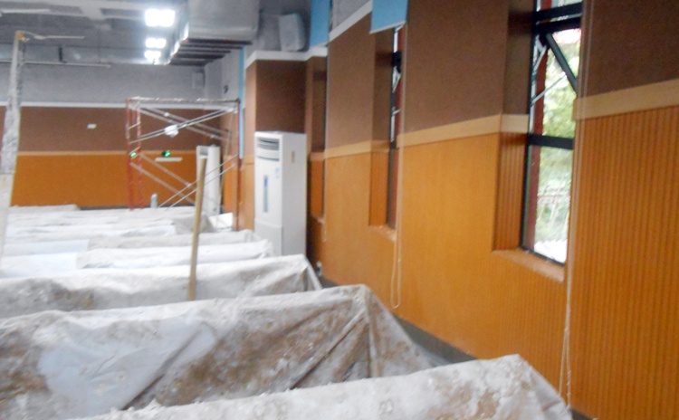 江蘇泰州大學槽木吸音板聲學工程