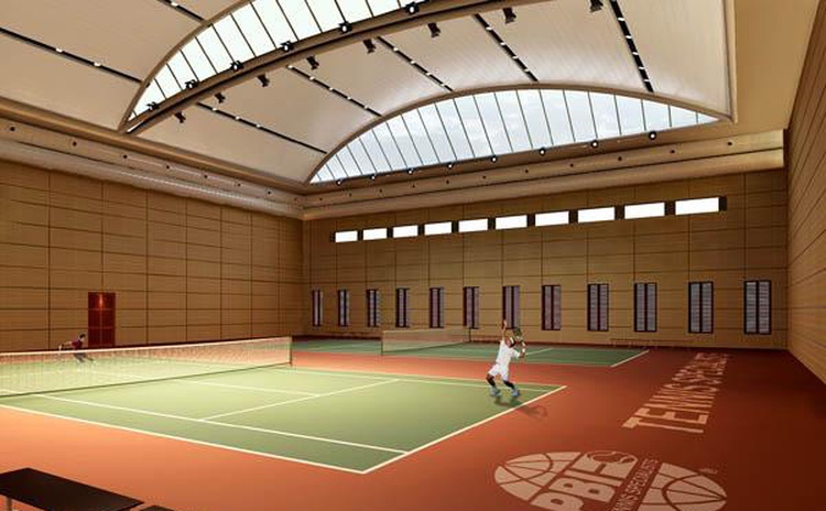 陜西安康網(wǎng)球館軟包吸音板聲學工程-1 陜西安康網(wǎng)球館軟包吸音板聲學工程-1