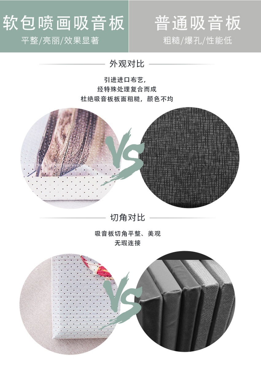 吸音畫產品對比