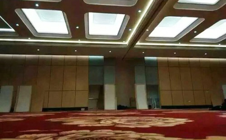 廣東汕尾學術會議廳金屬邊框吸音軟包聲學工程-1